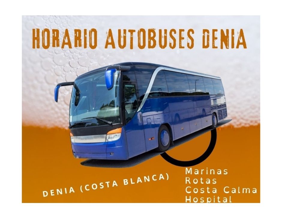 Horarios de autobuses de Denia